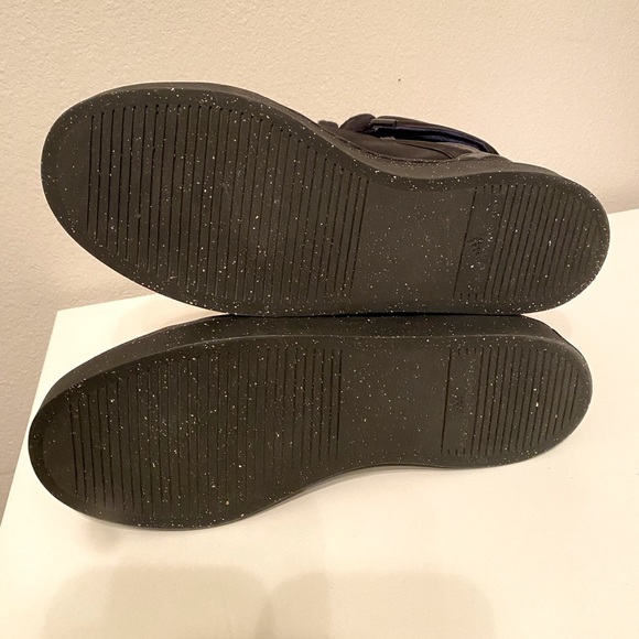 NIB STELLA MCCARTNEY ADIDAS Asimina Black High Top Sneakers SZ 9.5 - Picture 9 of 12